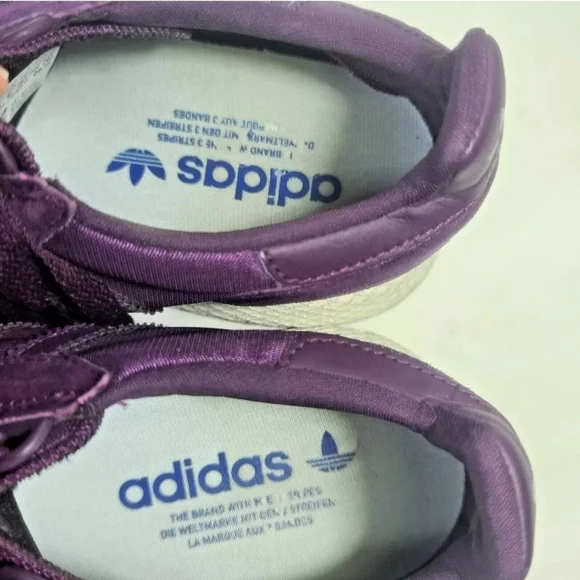 Adidas Originals Women's Forest Grove Red Night Purple Shoes Size 7.5 - Picture 8 of 12